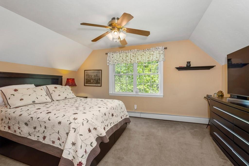 96 Sturbridge Road Holland, MA 01521 - Photo 23 of 25 a bedroom with a bed and a flat tv screen on dresser