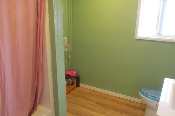 a bathroom with a sink and a toilet