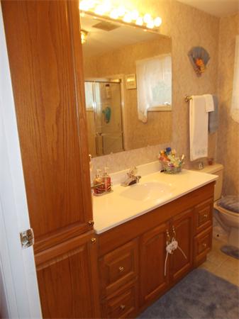 194 Peekskill Avenue Springfield, MA 01129 - Photo 8 of 16 a bathroom with a sink and a mirror