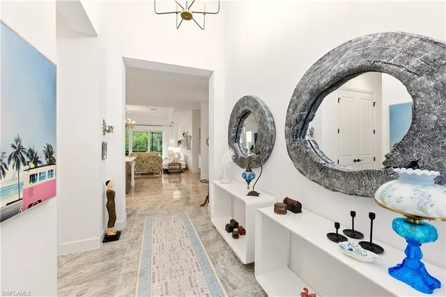 a very nice looking room with a large window