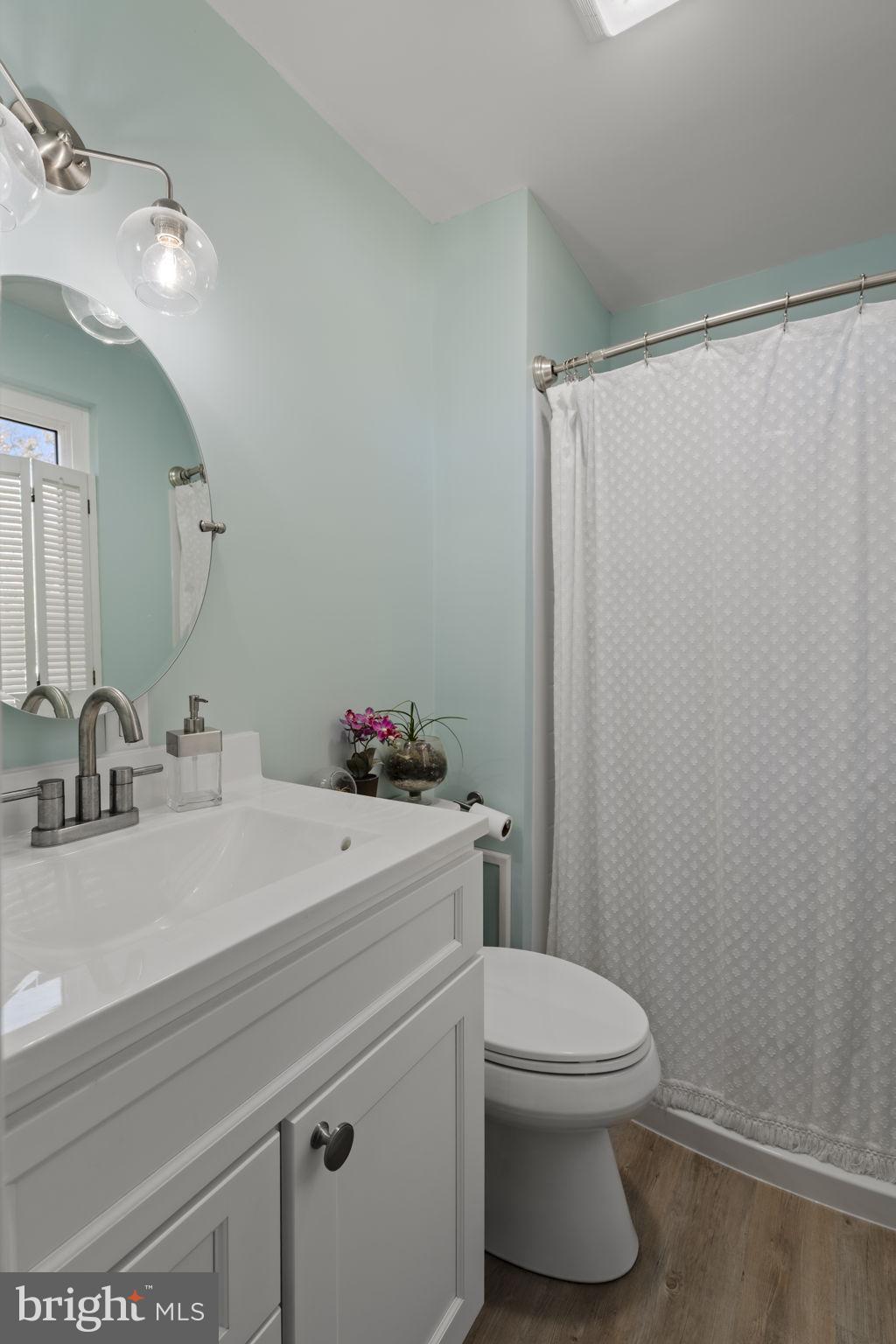 3 Dutton Court York, PA 17402 - Photo 15 of 30 a bathroom with a sink a toilet and a mirror