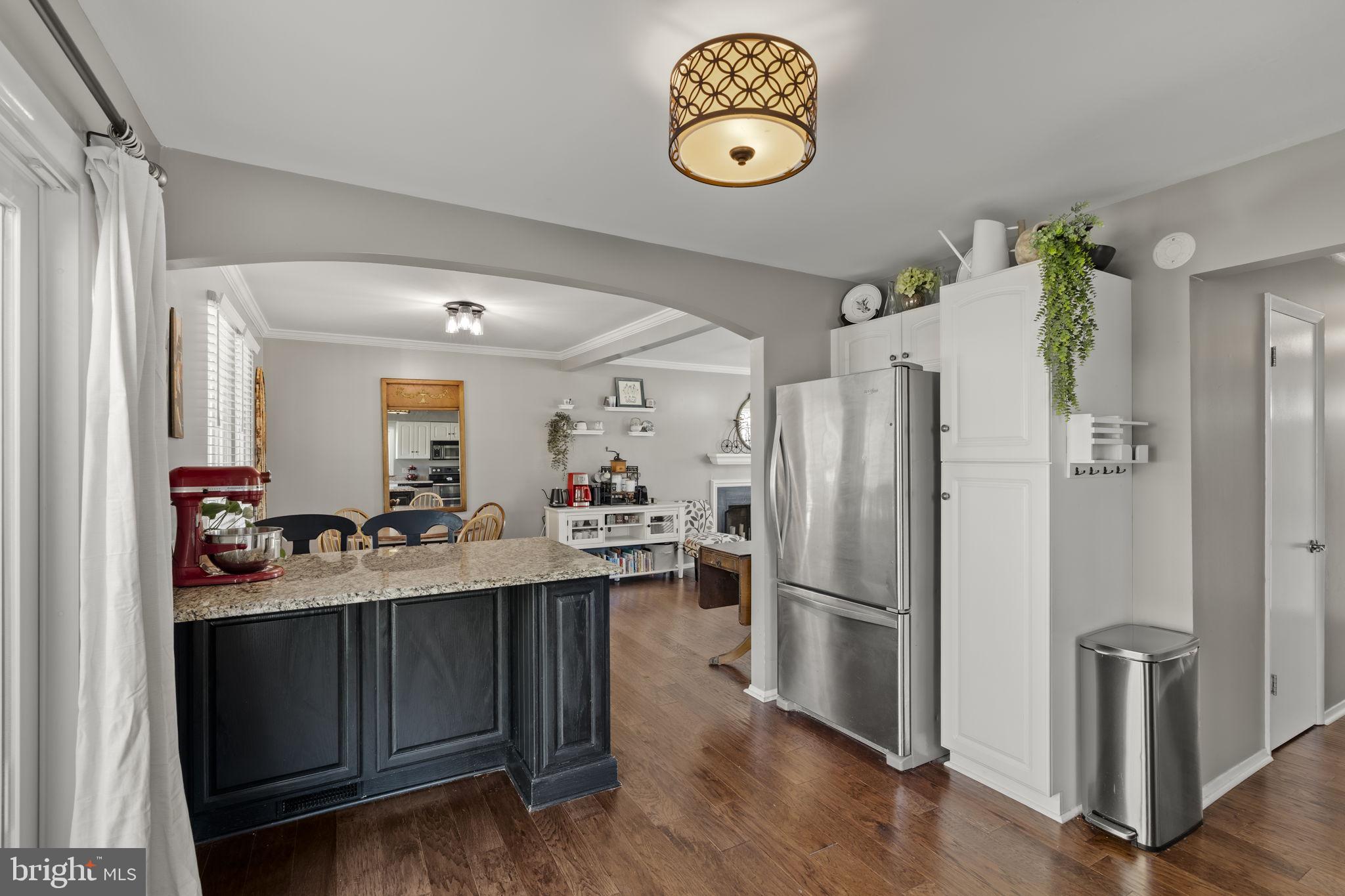3 Dutton Court York, PA 17402 - Photo 5 of 30 a kitchen with a refrigerator and a sink