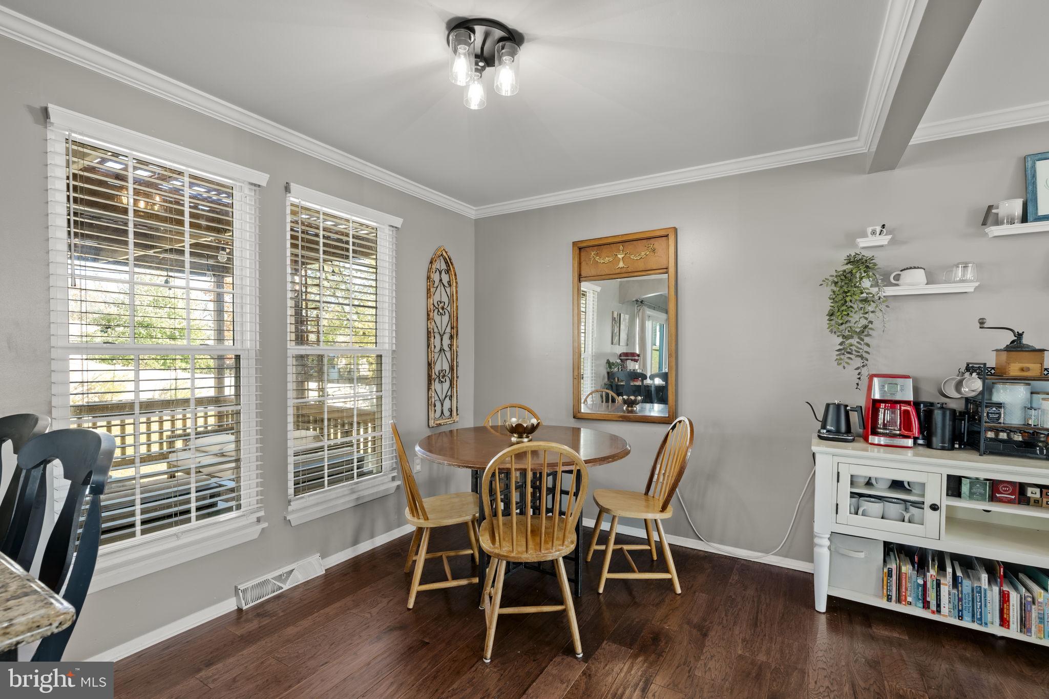 3 Dutton Court York, PA 17402 - Photo 7 of 30 a view of a dining room with furniture and wooden floor