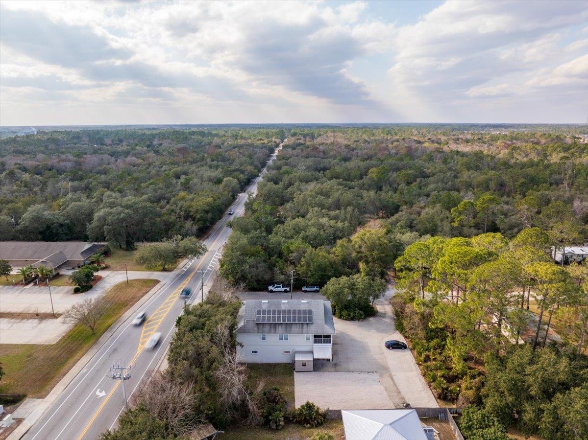 736-8 Kings Estate Road St. Augustine, FL 32086 - Photo 32 of 40 Bird's eye view of a heavily wooded area