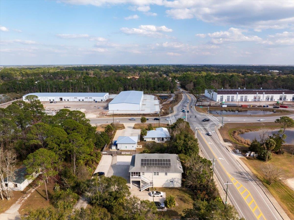 736-8 Kings Estate Road St. Augustine, FL 32086 - Photo 38 of 40 Drone / aerial view of a heavily wooded area