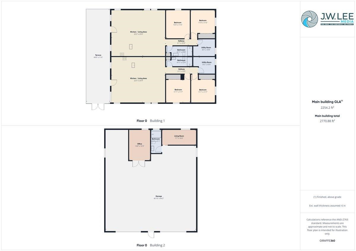 736-8 Kings Estate Road St. Augustine, FL 32086 - Photo 40 of 40 View of home floor plan