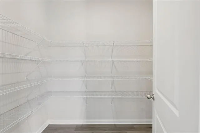 a view of empty room