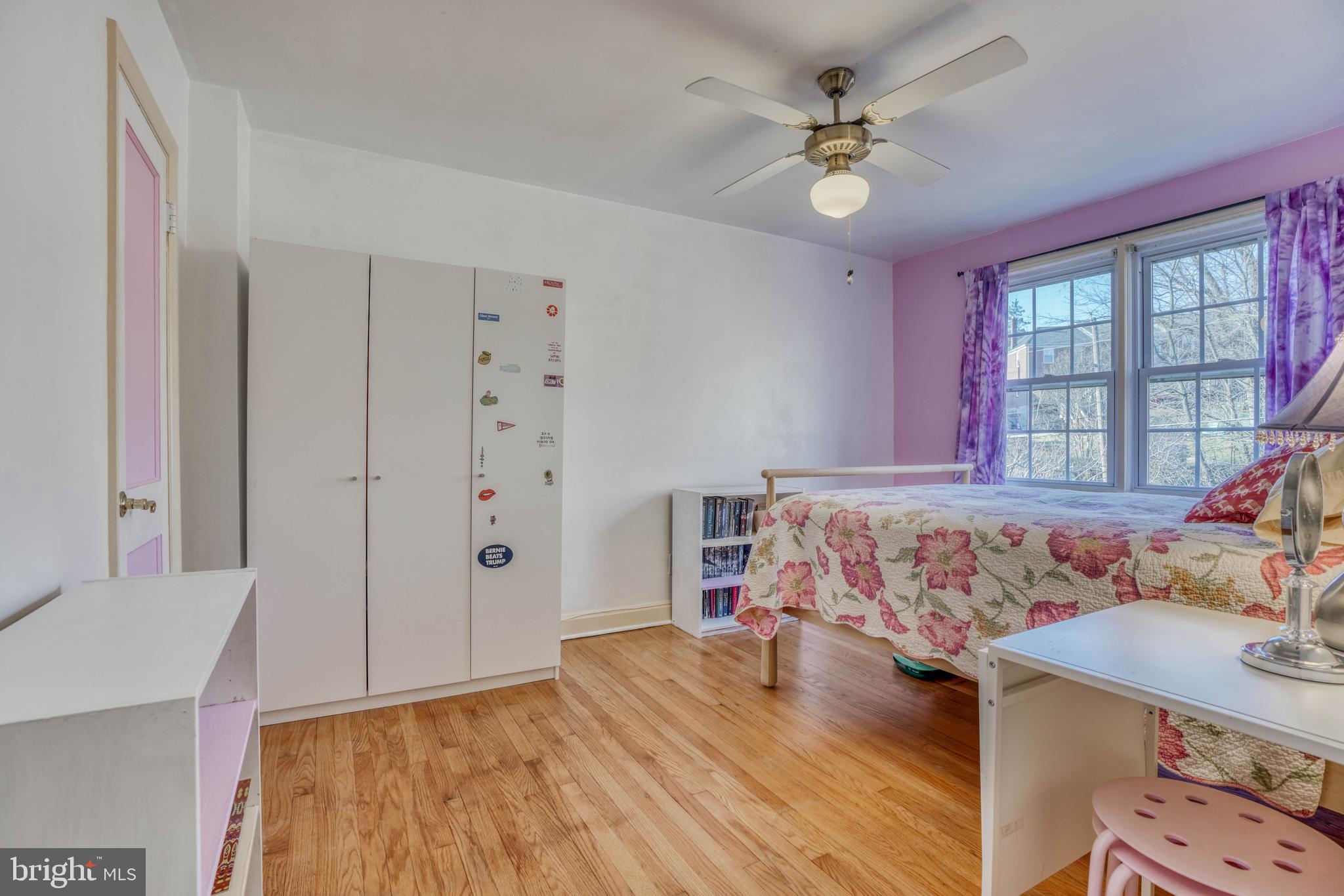 170 Dumbarton Road Baltimore, MD 21212 - Photo 36 of 50 Double Windows and Ceiling Fan