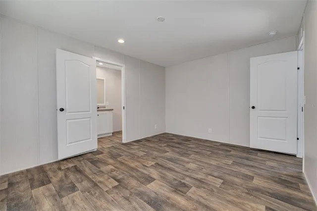 a view of empty room