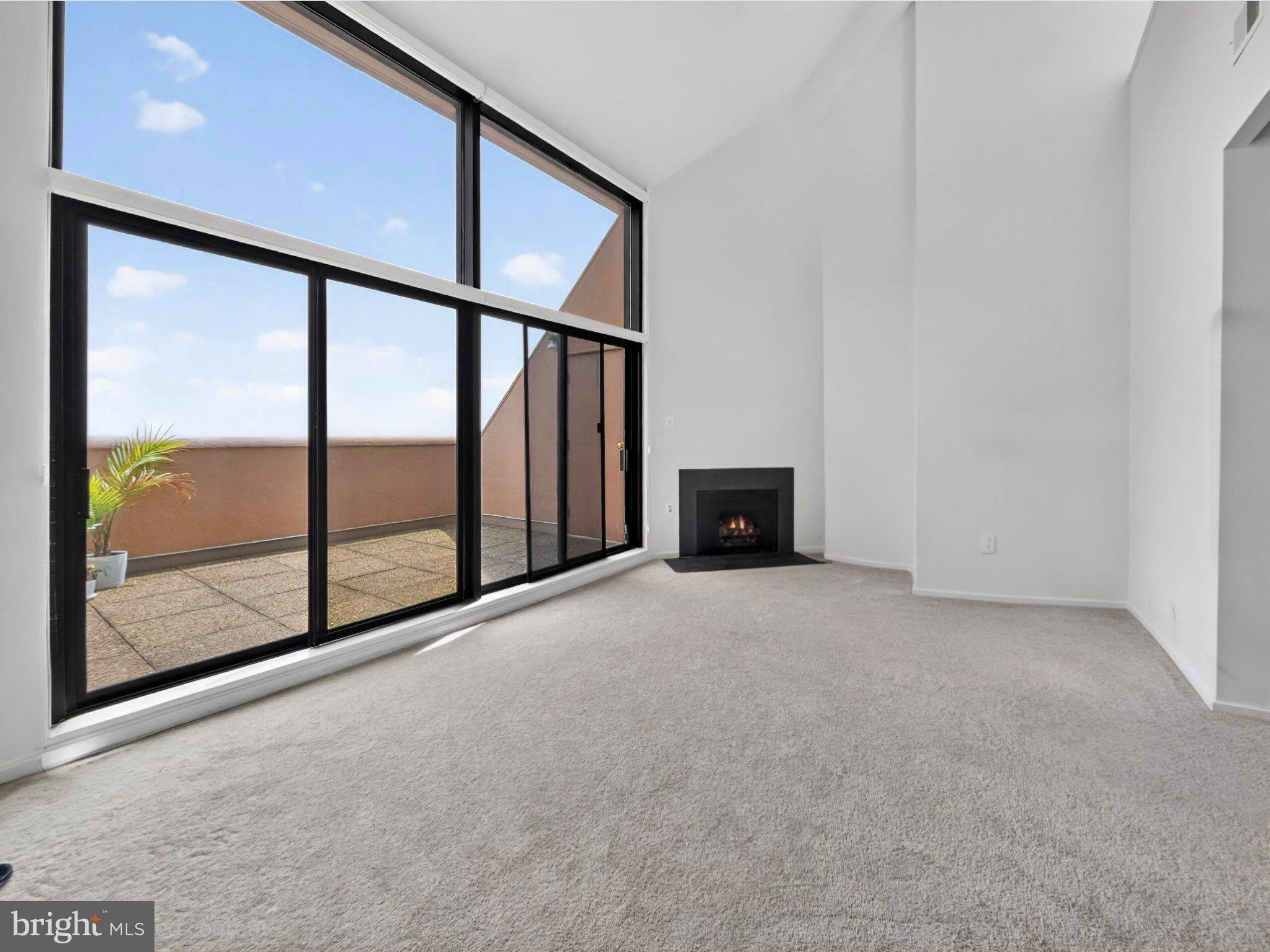 1301 North Courthouse Road, Unit 1803 Arlington, VA 22201 - Photo 9 of 35 Double high-ceiling, large balcony, stunning views