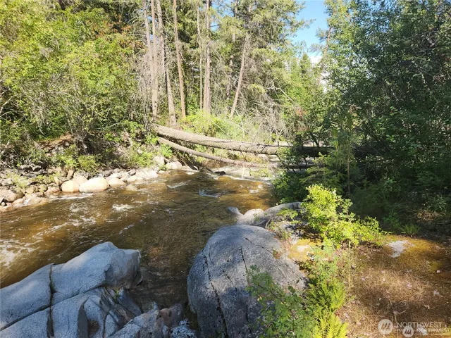 a view of lake from balcony