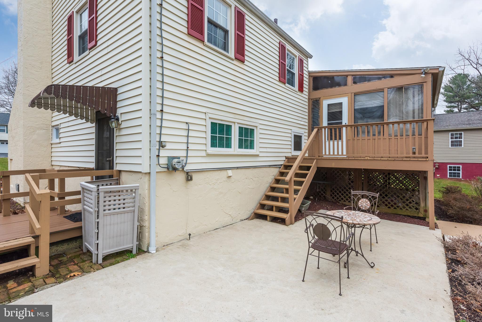 127 Bartholomew Road Berwyn, PA 19312 - Photo 30 of 38 Large Patio and Deck