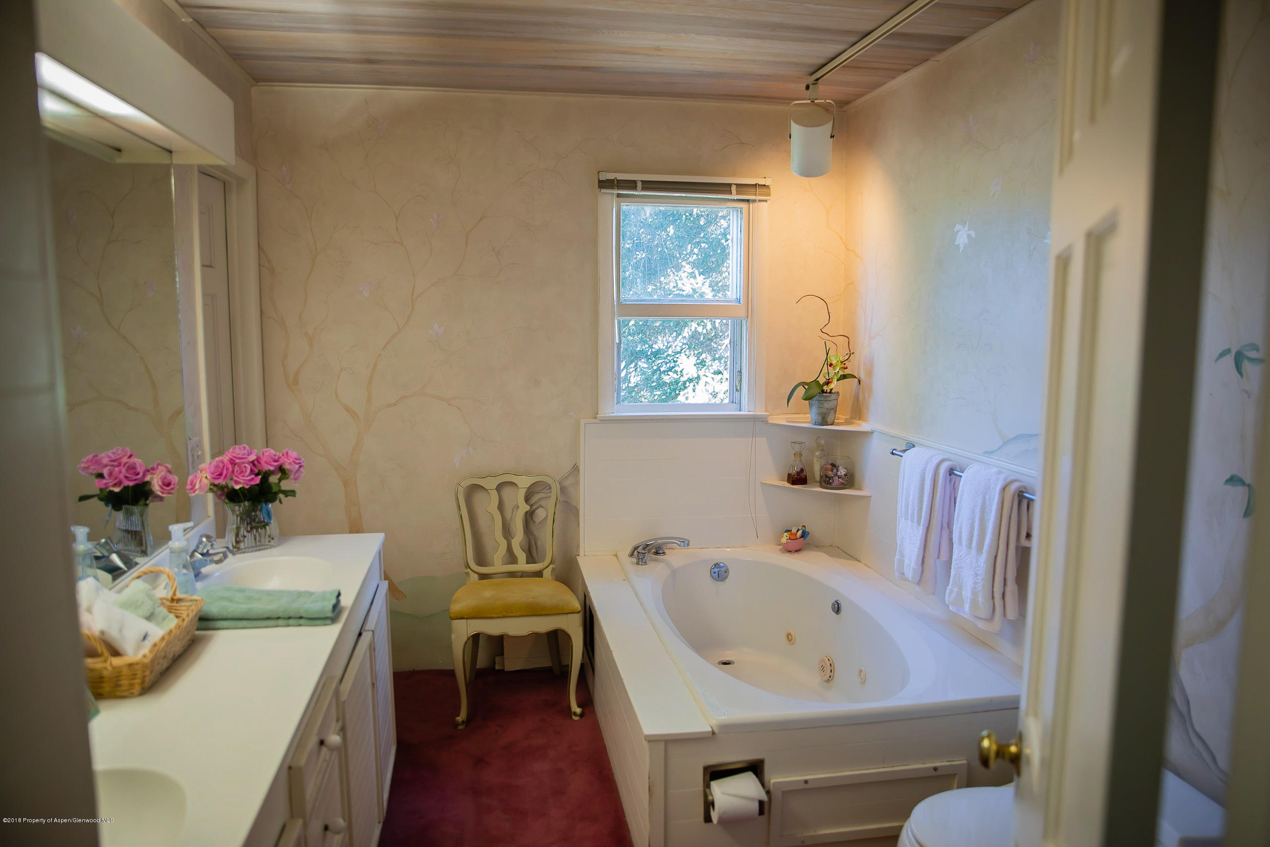 513 North Thomas Road Carbondale, CO 81623 - Photo 16 of 23 a bathroom with a tub sink and mirror