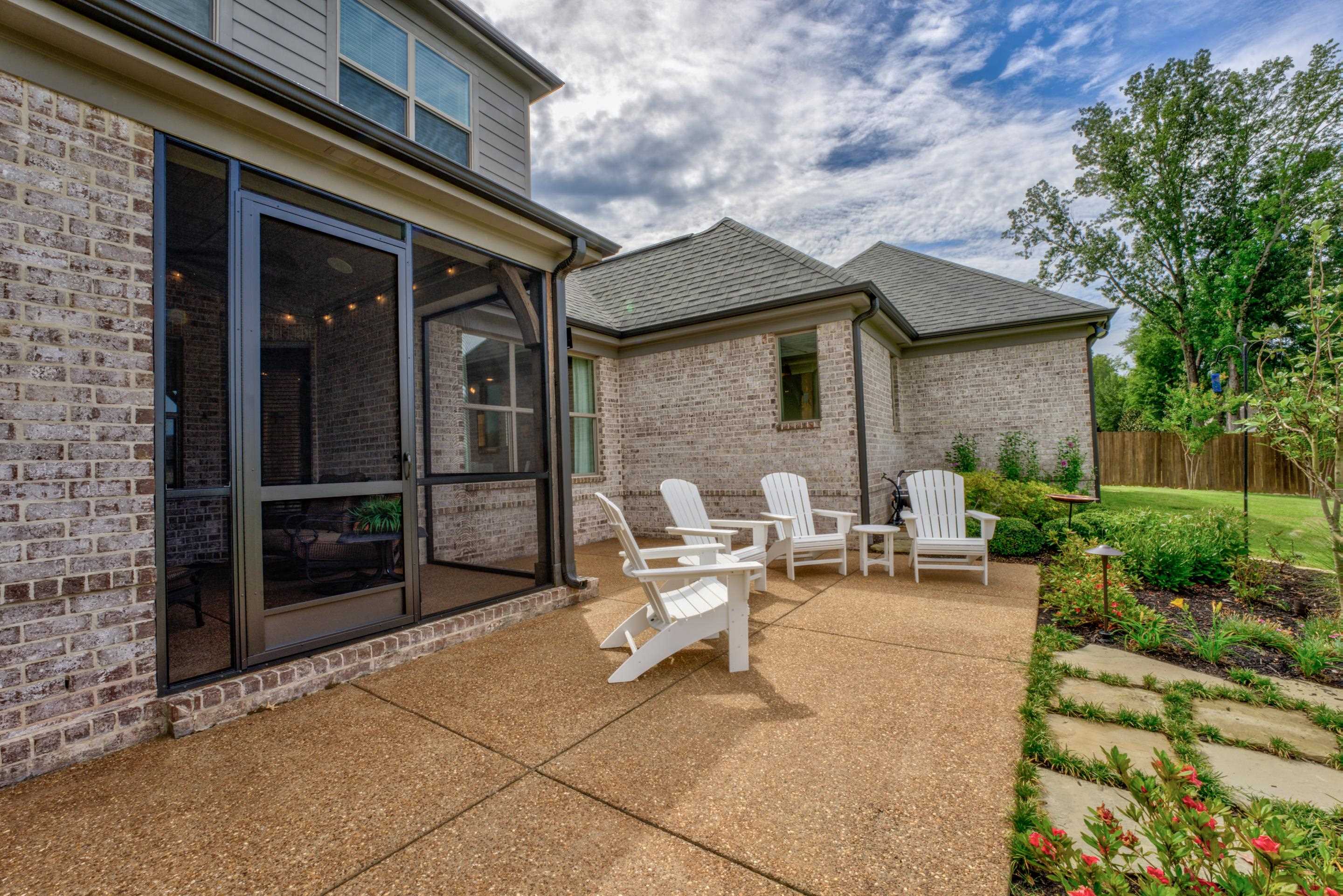 1237 Monroe Hill Circle West Collierville, TN 38017 - Photo 29 of 37 View of patio with a sunroom