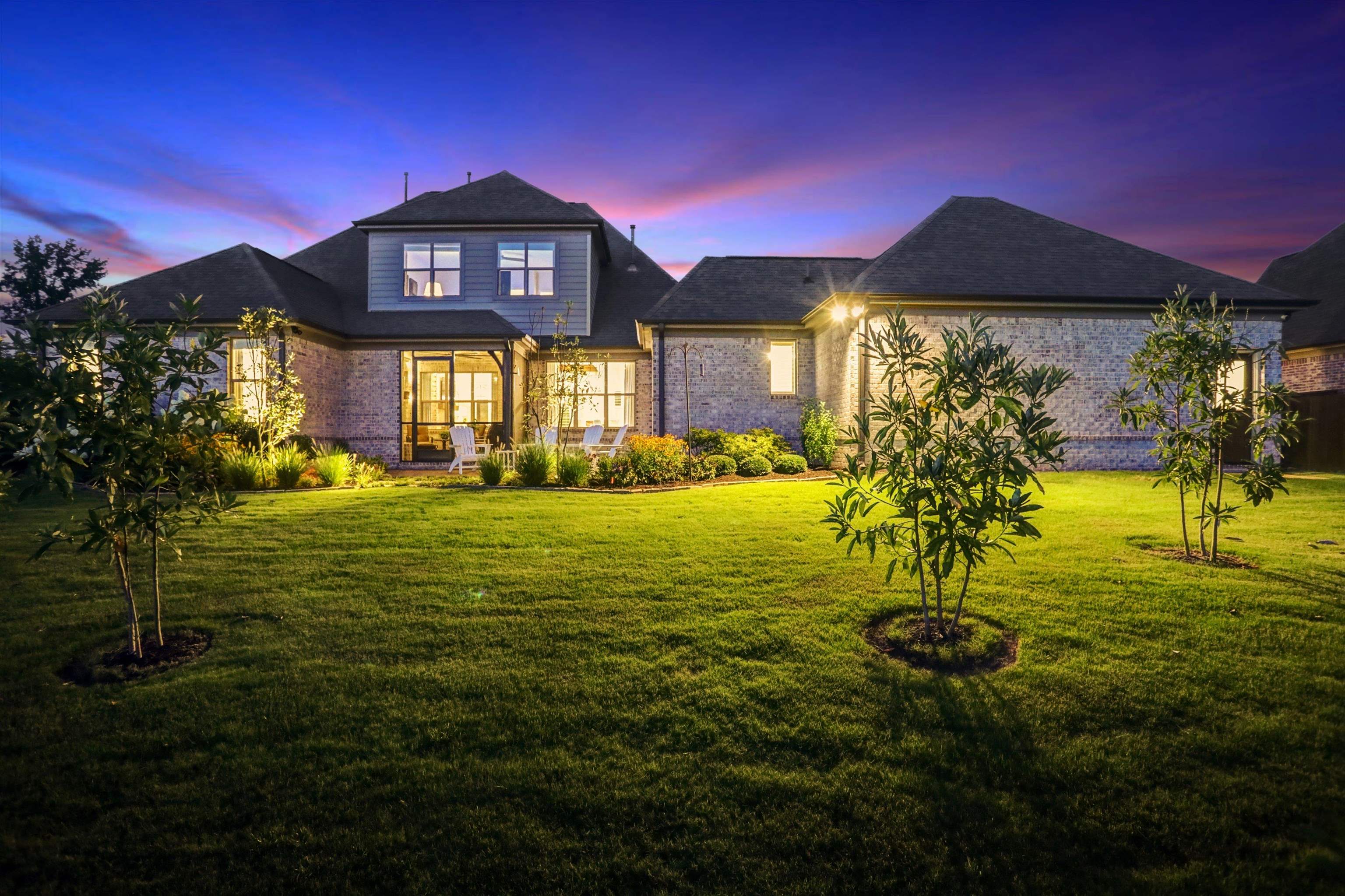 1237 Monroe Hill Circle West Collierville, TN 38017 - Photo 31 of 37 All the better to enjoy the exquisite landscape and creating an atmosphere of warmth and safety.
