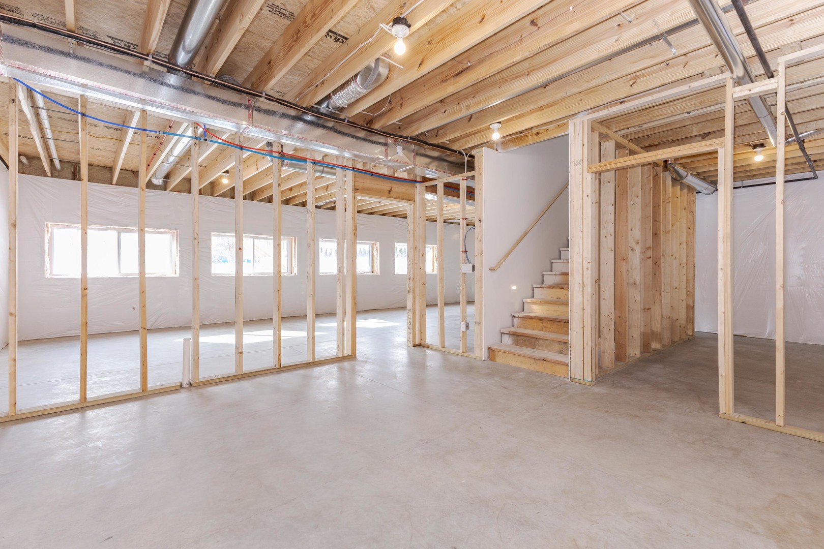 5303 Finlen Lane Bloomington, IL 61705 - Photo 44 of 58 a view of an empty room with stairs