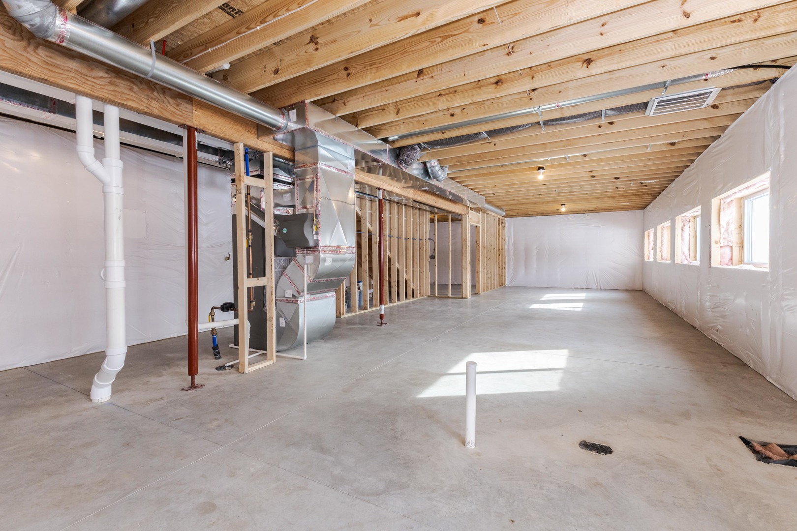 5303 Finlen Lane Bloomington, IL 61705 - Photo 46 of 58 a view of a room with wooden walls