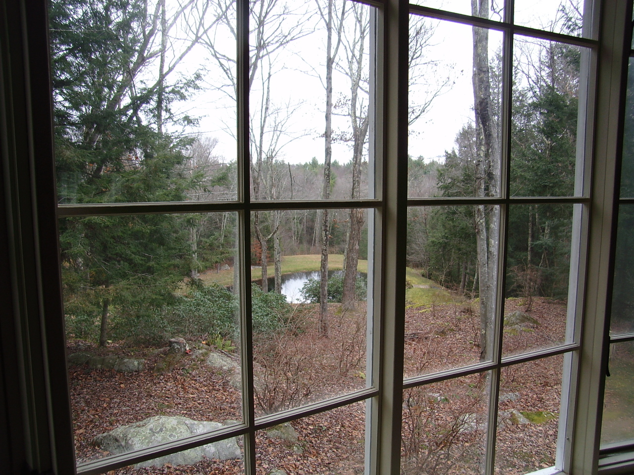 87 County Road Huntington, MA 01050 - Photo 8 of 19 a view of a glass door with a yard from a window