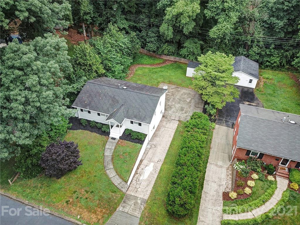 5046 Milford Road Charlotte, NC 28210 - Photo 31 of 32 an aerial view of a house