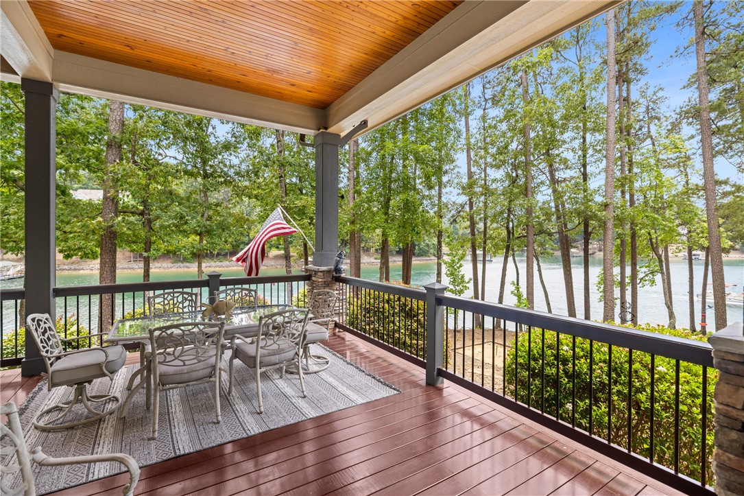519 Birchbark Court Seneca, SC 29672 - Photo 9 of 47 Wrap around lakeside covered deck