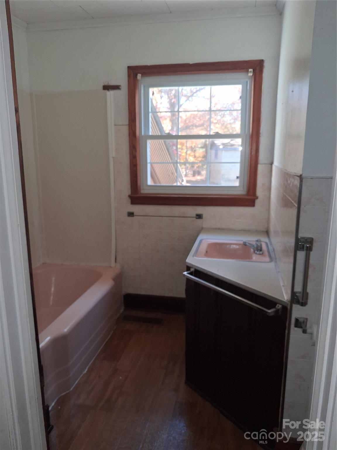 2833 Camp Creek Church Road Mooresboro, NC 28114 - Photo 37 of 43 a bathroom with a sink and a bathtub