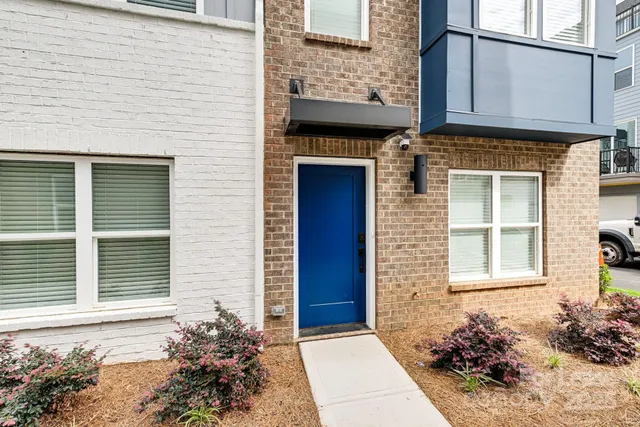 a view of a table and chairs in patio