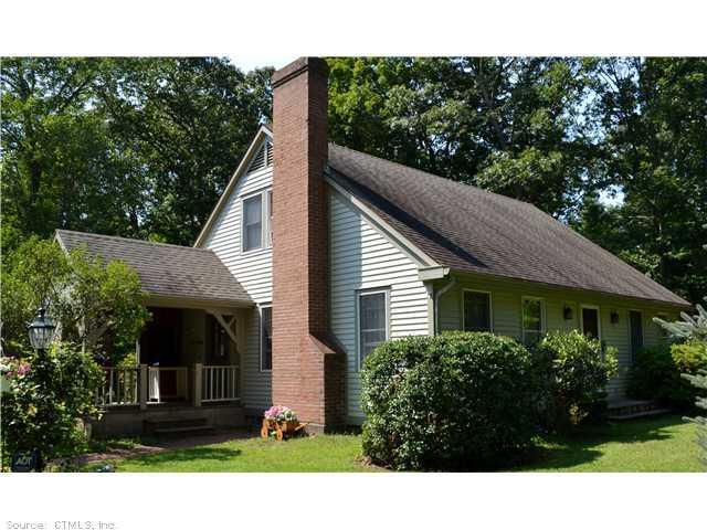 580 Bassetts Bridge Road Mansfield, CT 06250 - Photo 1 of 1 a view of a house with a yard