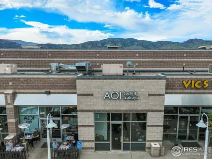 a view of a building with lake view