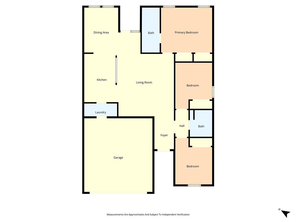 10121 Colony Drive Waco, TX 76708 - Photo 19 of 19 a picture of floor plan