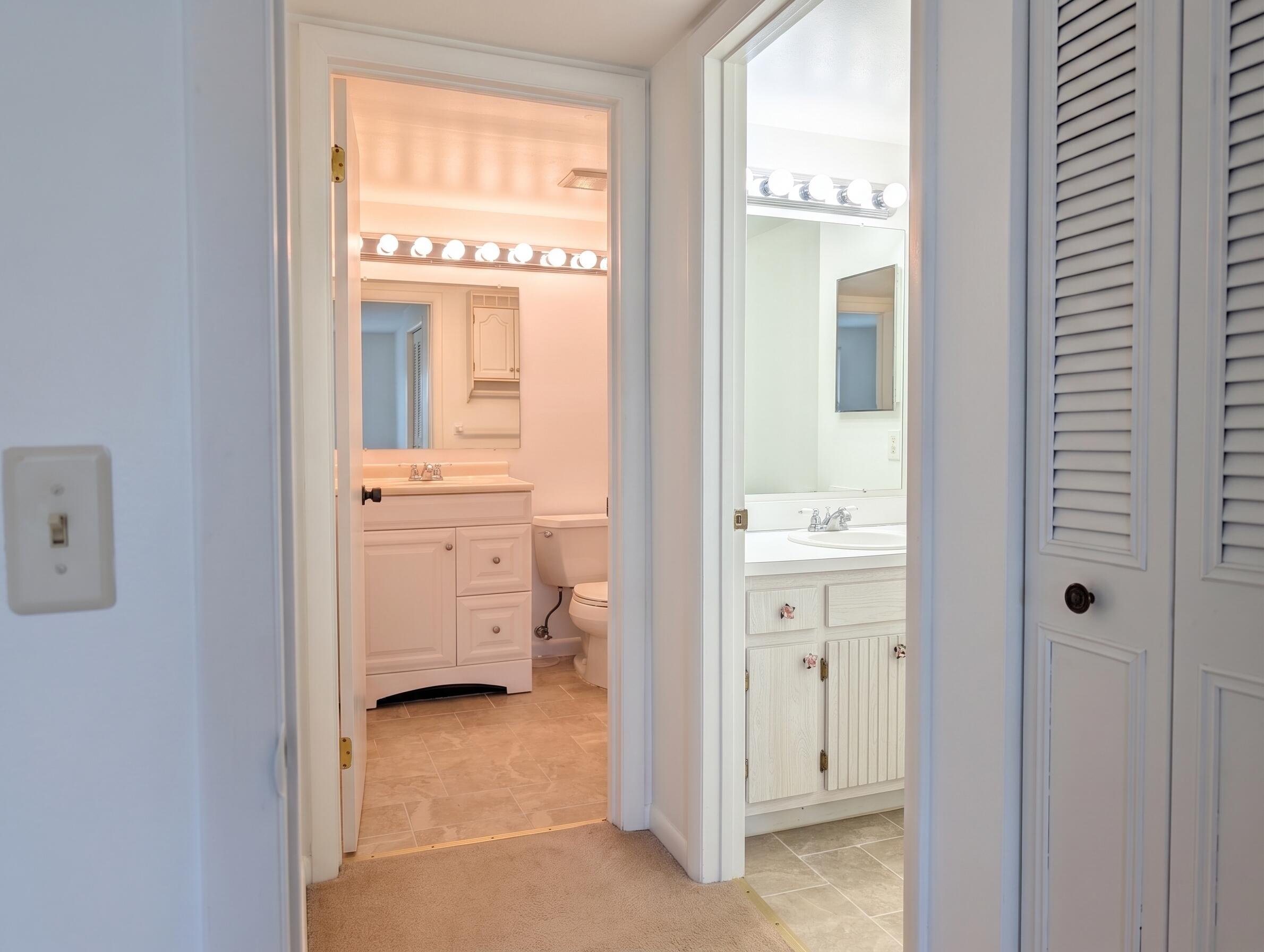 327 Pine Ridge Circle, Unit B2 Greenacres, FL 33463 - Photo 10 of 18 Bathroom Secondary Primary