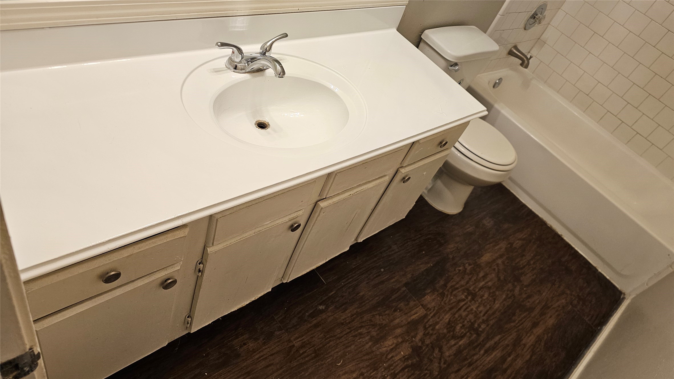 3602 Red Fir Drive Houston, TX 77088 - Photo 19 of 21 a bathroom with a sink and vanity