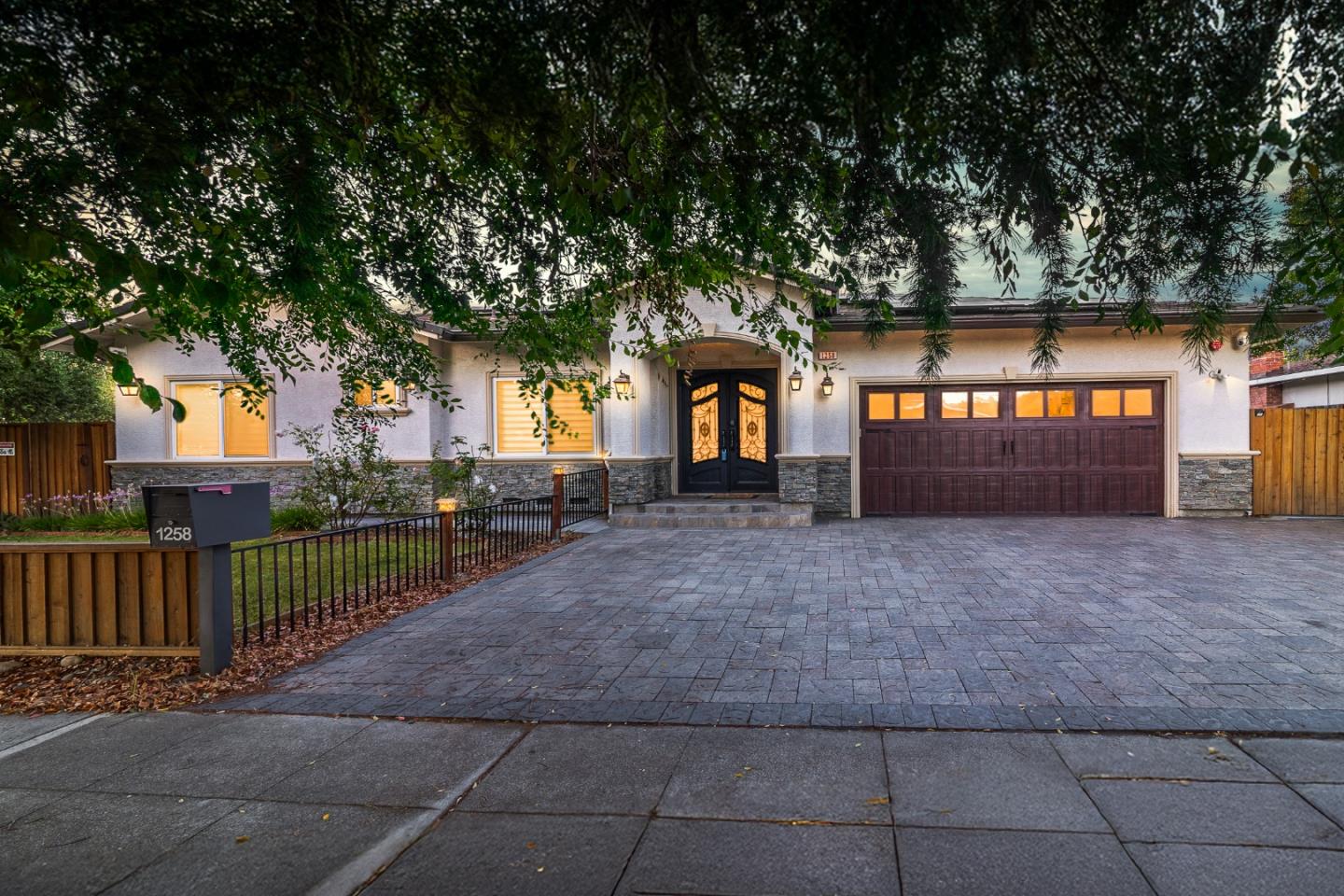1258 South Stelling Road Cupertino, CA 95014 - Photo 54 of 56 a view of entryway with a yard