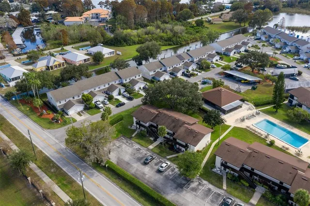 a view of a chairs in a backyard