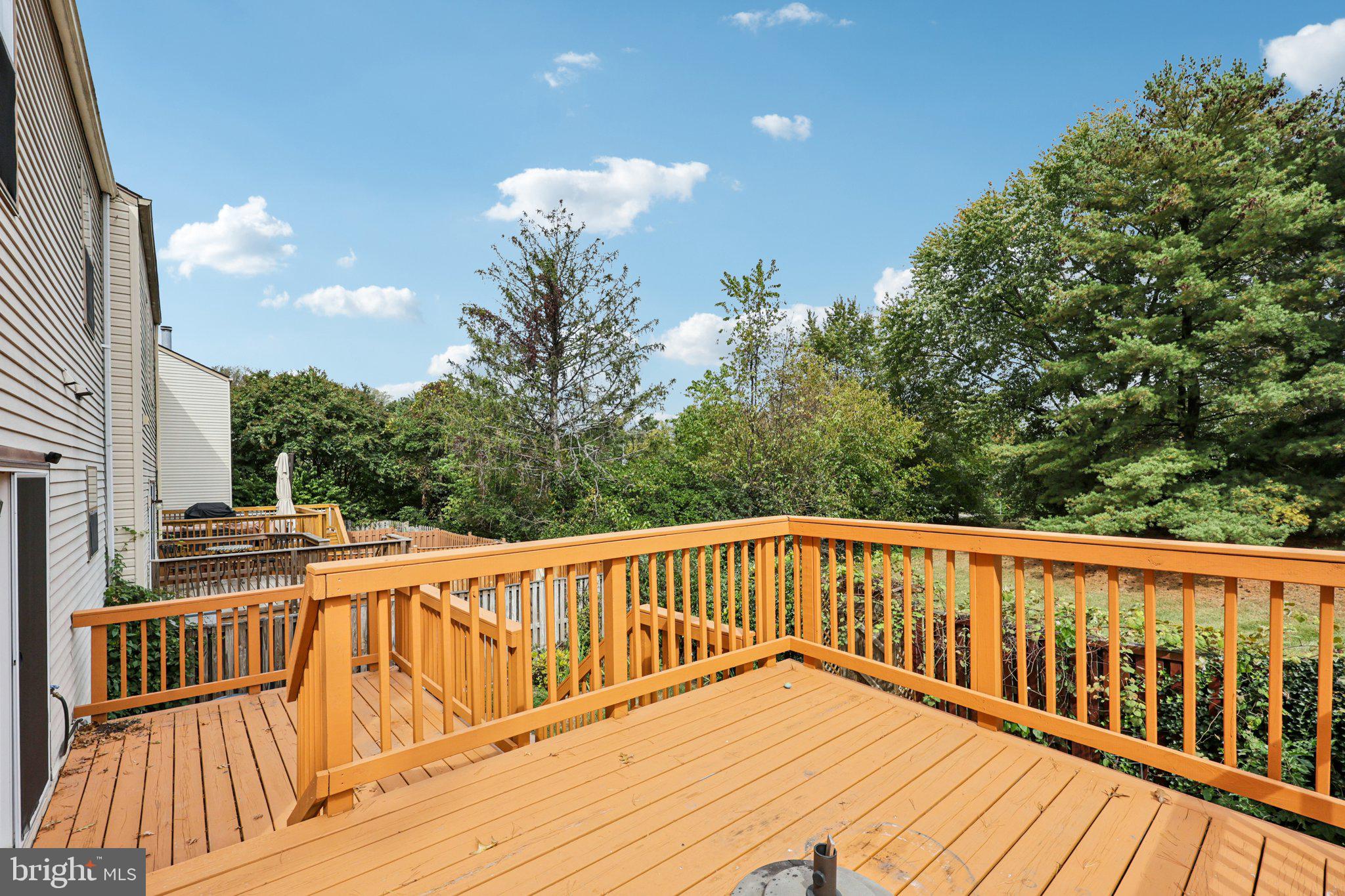 2 Berkeley Court Sterling, VA 20165 - Photo 36 of 46 a view of balcony with wooden floor and fence