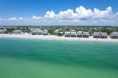 a view of building with ocean view
