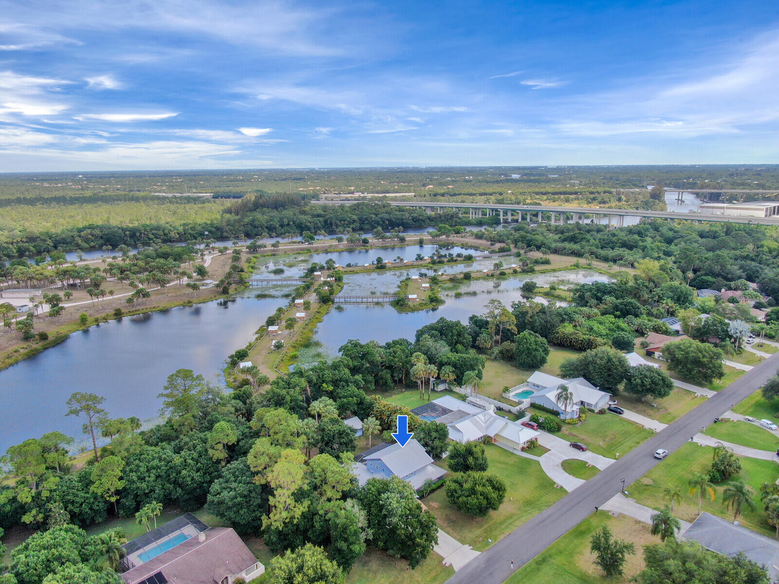 1783 Southwest Gregor Way Stuart, FL 34997 - Photo 3 of 52 07_Aerial_7_mls