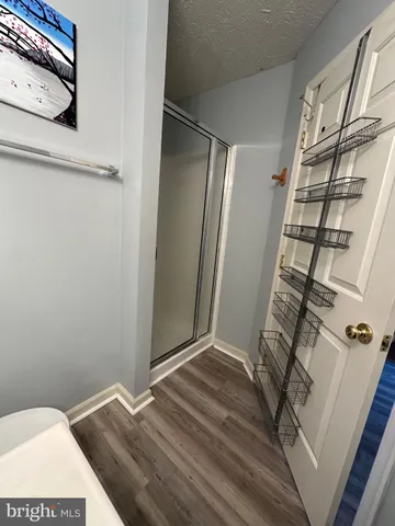 a view of closet area