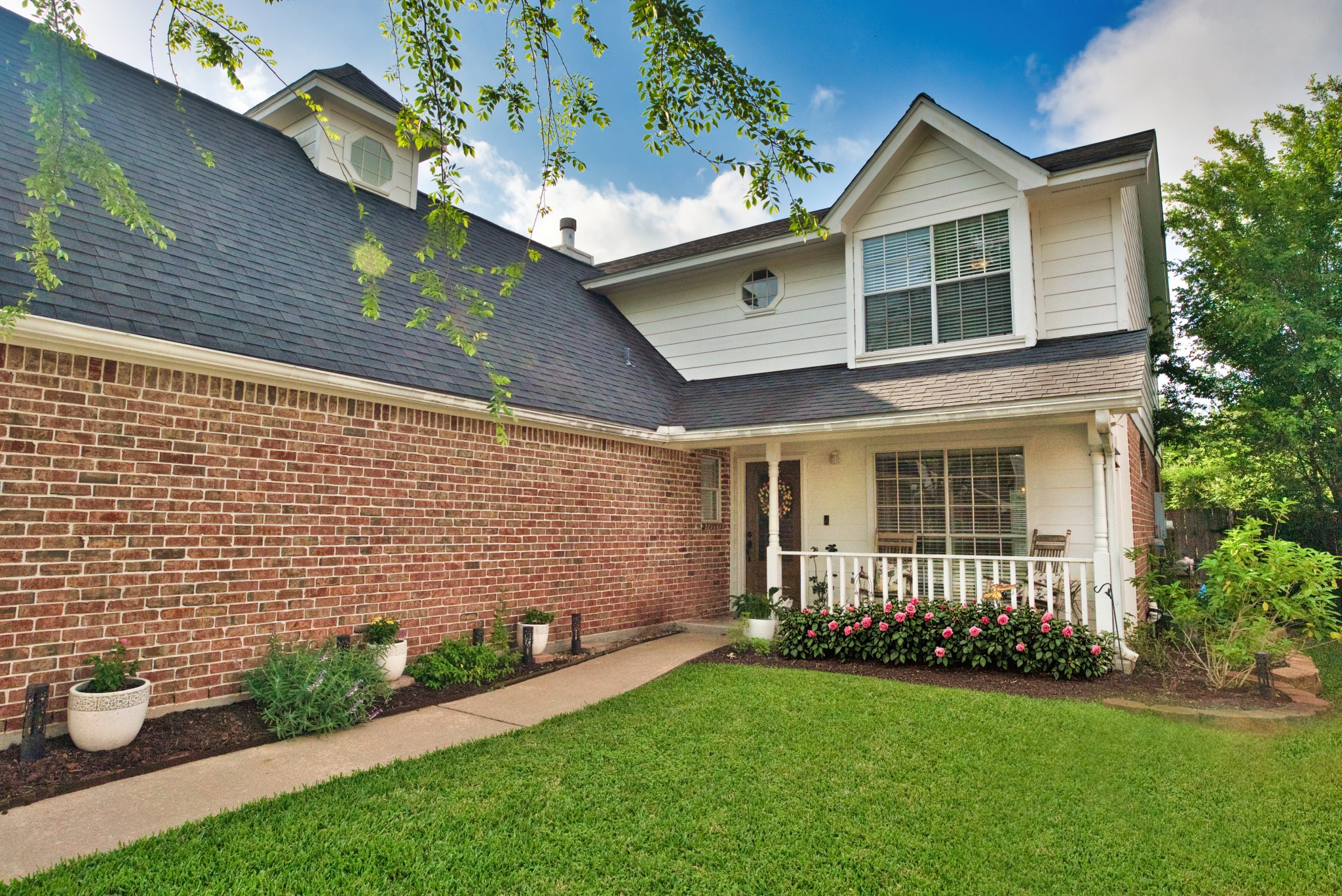 608 Prairie Lane Angleton, TX 77515 - Photo 3 of 30 Digitally staged rose bush for visualization
