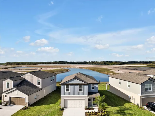 a view of a city from a lake