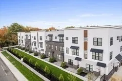 a view of a city from a balcony