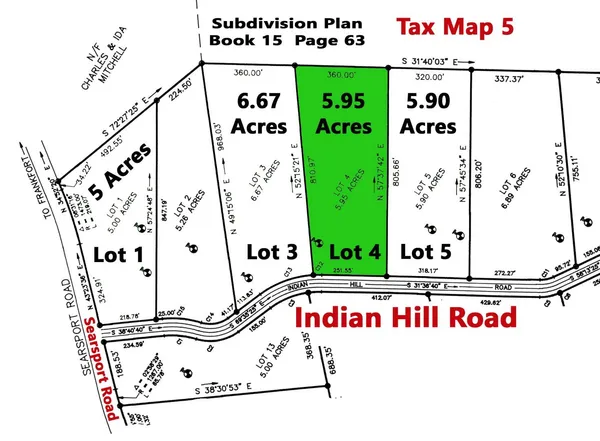 $28,700 | Lot#50 Indian Hill Lane, Frankfort, ME 04438