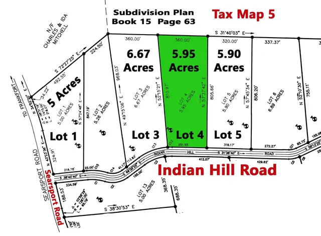 $29,900 | Lot#50 Indian Hill Lane, Frankfort, ME 04438