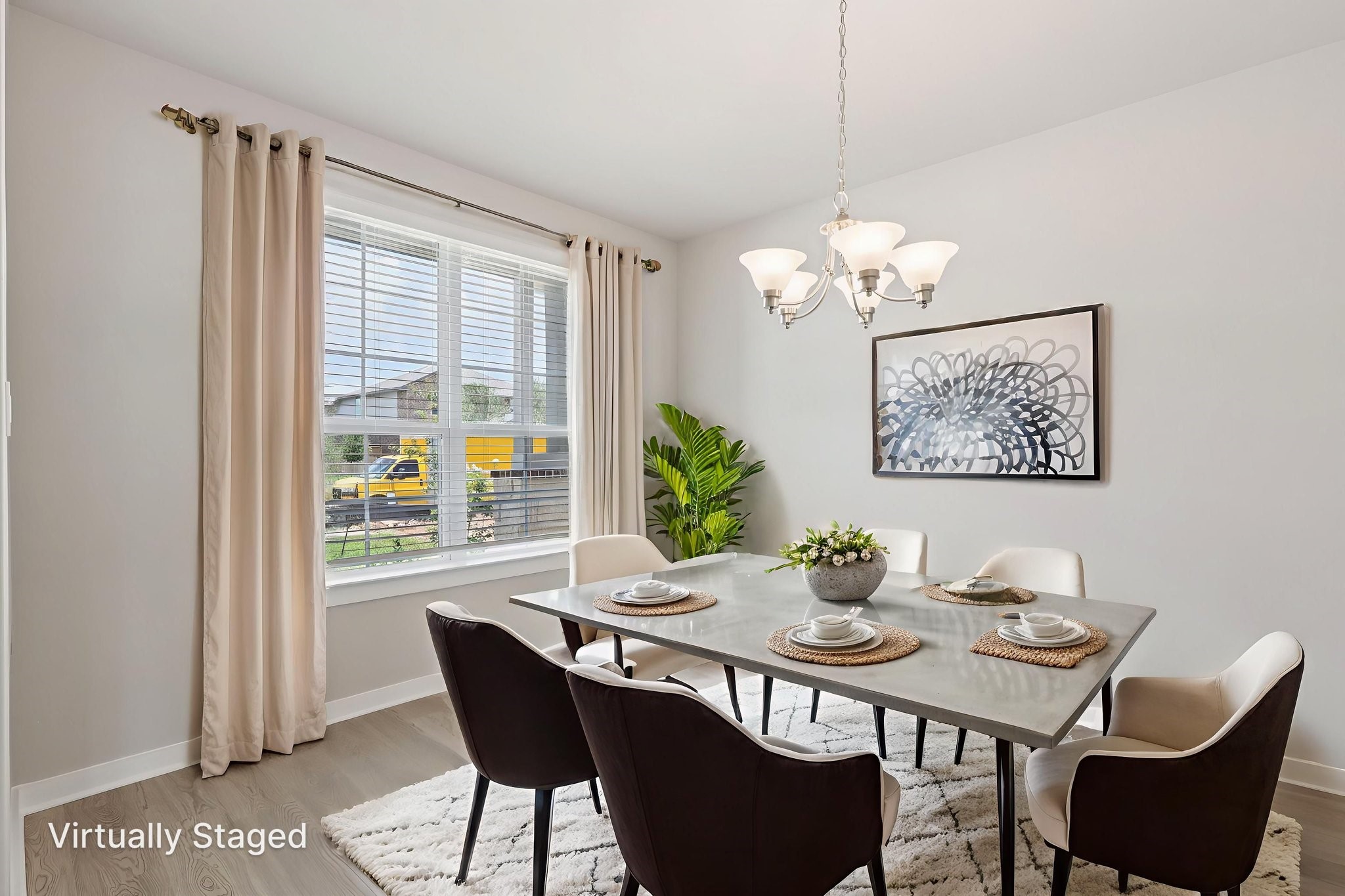 5710 Chamberlain Crossing Rosenberg, TX 77471 - Photo 10 of 40 a view of a dining room with furniture window and outside view