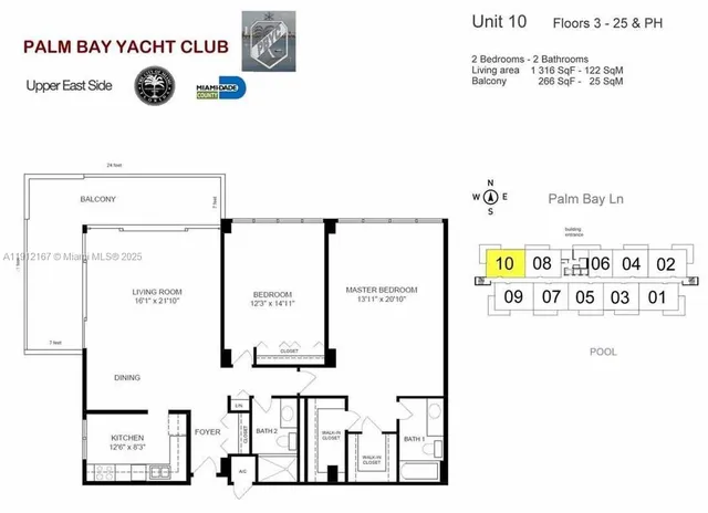 $3,000 | 780 Northeast 69th Street, Unit 1410, Miami, FL 33138