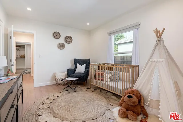 a room with furniture and a window