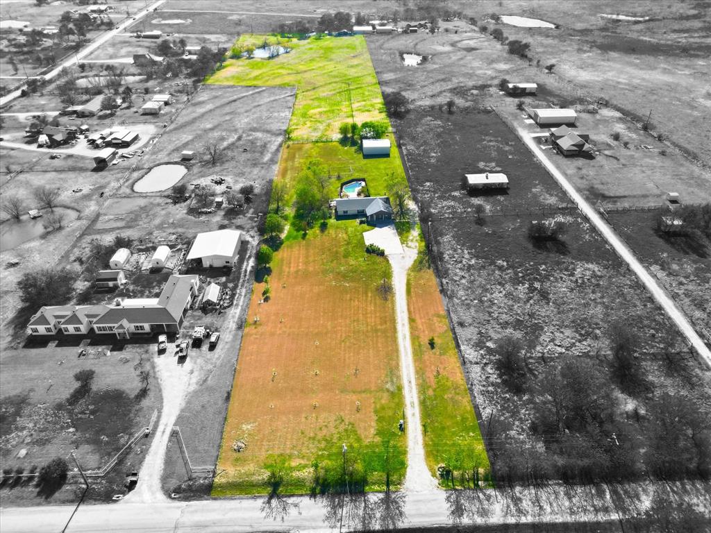 3873 Lois Road East Sanger, TX 76266 - Photo 1 of 40 Aerial view of 10 acres