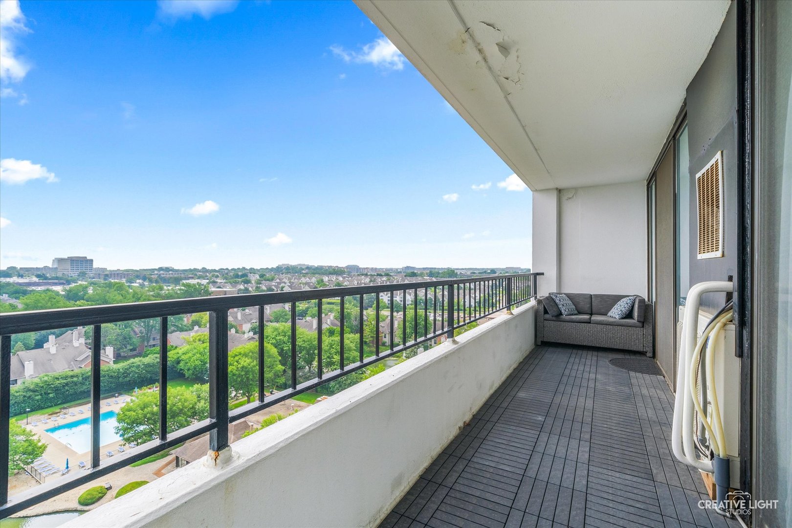 2005 South Finley Road, Unit 1209 Lombard, IL 60148 - Photo 15 of 29 a view of balcony with furniture