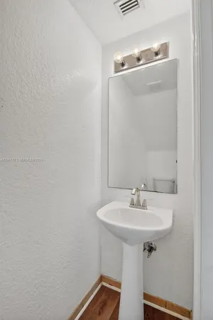 a view of empty room