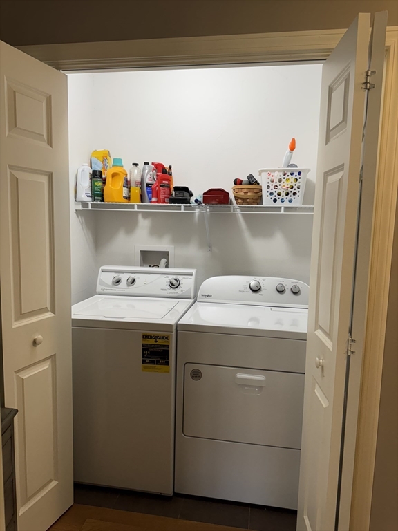 2 Riley Road, Unit B Lunenburg, MA 01462 - Photo 20 of 25 a utility room with dryer and washer