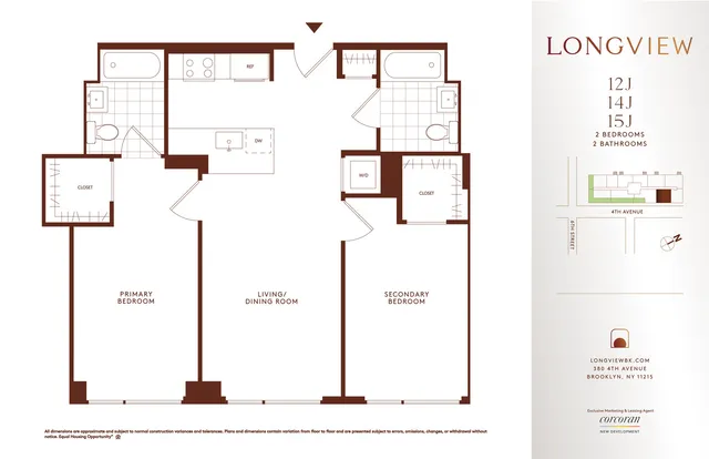 $6,129 | 380 4th Avenue, Unit 14J | Gowanus